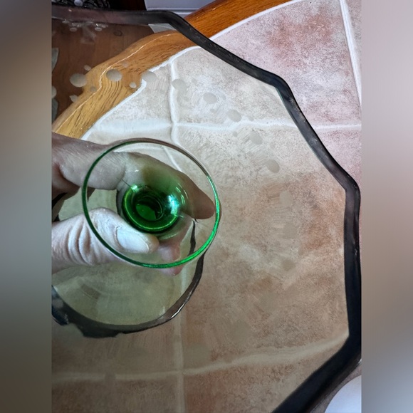 Vintage Green Depression Glass Compote Dish✨ - Picture 9 of 13